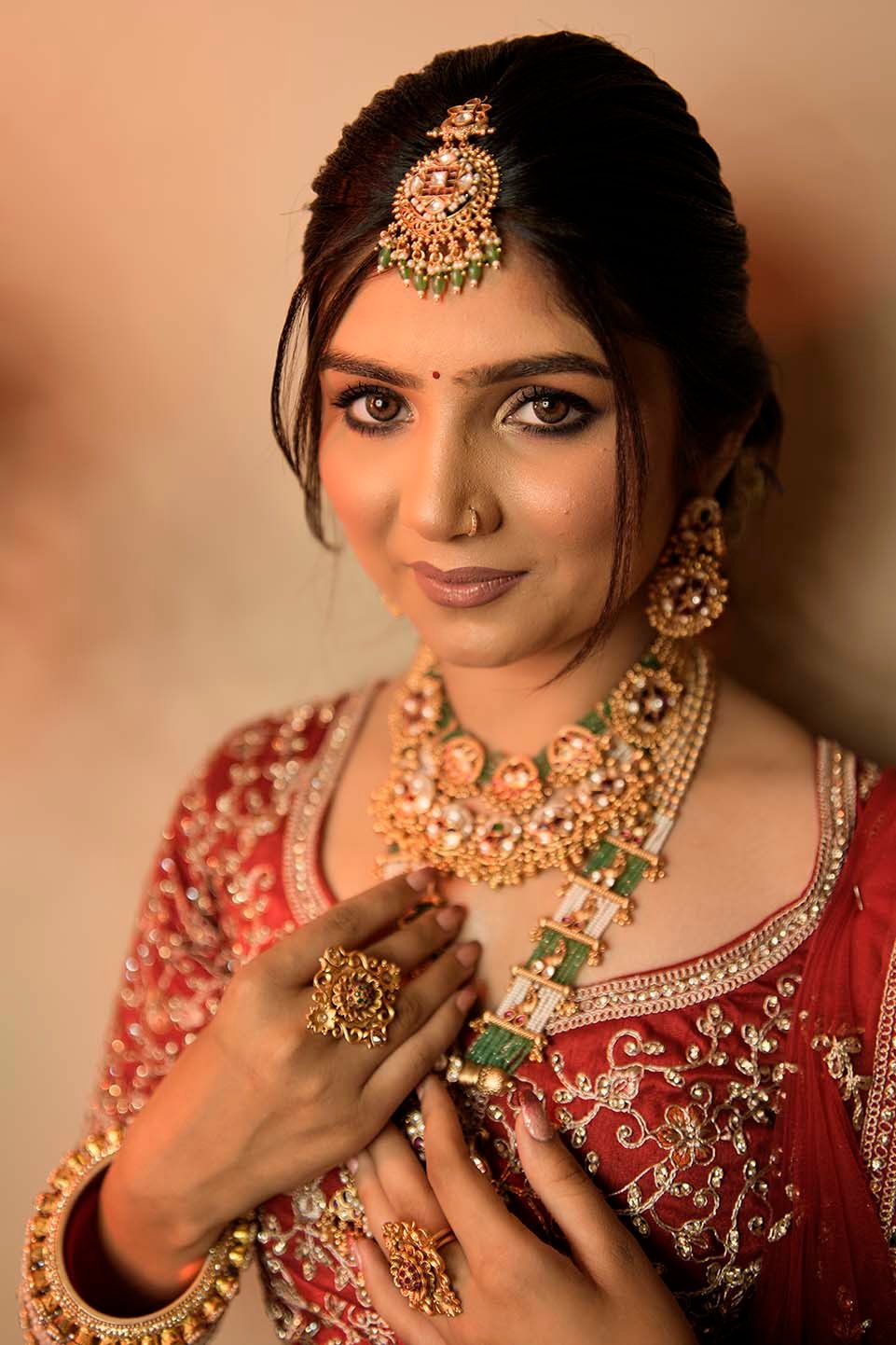 Seju's Signature Indian Bridal Makeup Portrait